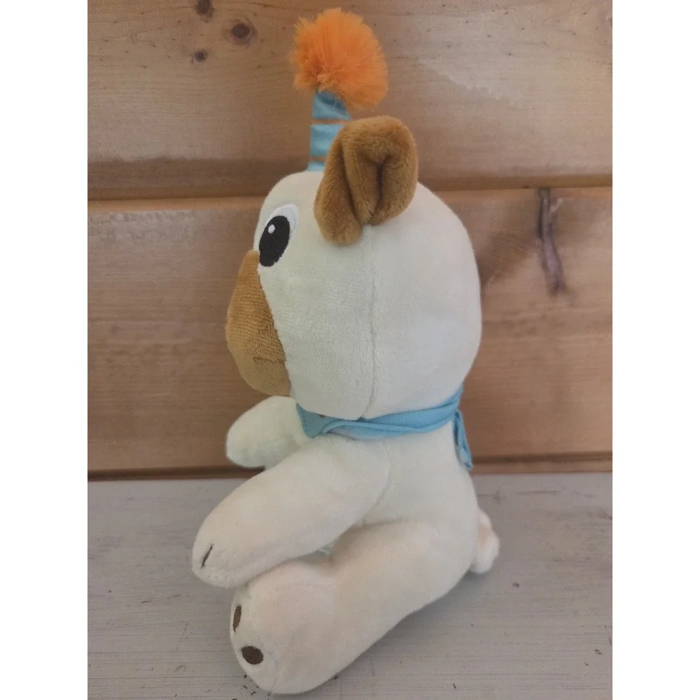 American Greetings Plush Happy Birthday Dog Puppy Bandana Hat. With Tag Stuffed